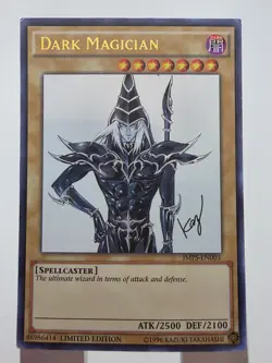 Yu-Gi-Oh! Dark Magician Ultra Rare Shonen Jump JUMP-EN049 ATK/2500 Limited Edit… - Image 1