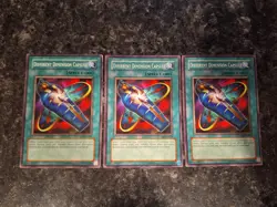 3X Different Dimension Capsule DR1-EN031 - Yugioh Yu Gi Oh! Playset - Image 1