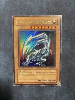 LP Blue-Eyes White Dragon SDK-001 Starter Deck: Kaiba 1st Edition Glossy Vintage - Image 1