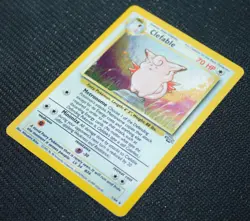 Clefable 1/64 Holo Rare Unlimited Jungle Set 1999 - Pokemon Card TCG (NM) - Image 5