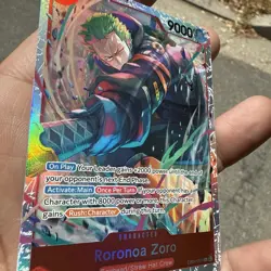One Piece Roronoa Zoro EB04-007 SR ENGLISH OP15/NM - Image 3