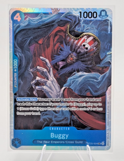 One Piece Buggy ST25-004 (SR) - Starter Deck 25: BLUE Buggy (ST-25) - Image 1