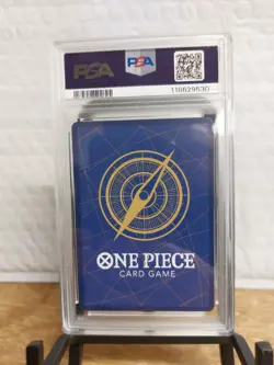 Trafalgar Law One Piece 2024 OP07 Treasure Rare English TR ST10-010 SR PSA 10 - Image 2