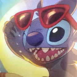 2023 Disney Lorcana EN 1 STITCH Carefree Surfer #21 Legendary Non-Foil PSA 10 - Image 4