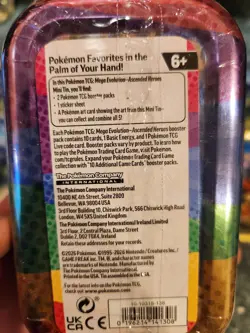 Pokemon TCG Mega Evolution Ascended Heros Sealed Newi Tins Lot of 12 = 24 Packs - Image 2