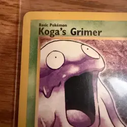 Koga's Grimer 78/132 Common 1st Edition Gym Challenge Pokemon Card - Image 3
