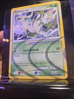 2009 Platinum Arceus Lv. 100 Holo WITH SWIRL AR2 Beautiful Card LP-NM - Image 2