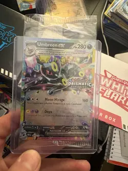 Umbreon ex Prismatic Evolutions 060/131 Promo Holo EX Pokemon Card English - Image 1