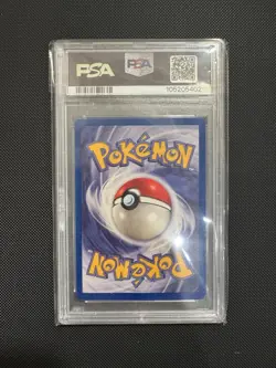 Pokemon Team Rocket Dark Alakazam Card 18/82 PSA 9 NM - Image 2