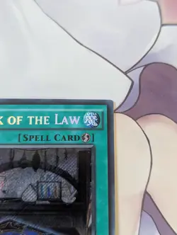 FUEN-EN036 THE BOOK OF THE LAW SECRET RARE 1ST EDITION YuGiOh CARD - Image 3