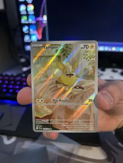 Pokemon Yamper PFL Holo Lightning Basic 099/094 70 HP Card 2025 - Image 1