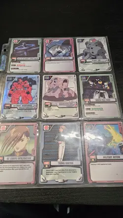 Gundam M.S. War Trading Card Game Varios Lot - Image 1