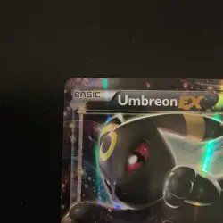 Pokemon Umbreon EX Fates Collide Card #55/124 XY 2016 MP - Image 3