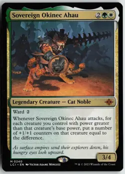 Sovereign Okinec Ahau M The Lost Caverns of Ixalan 240 Near Mint - Image 1