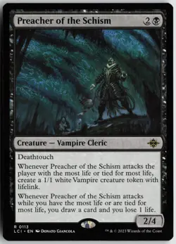 Preacher of the Schism R The Lost Caverns of Ixalan 113 Near Mint - Image 1
