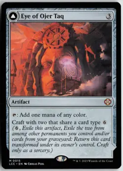 Eye of Ojer Taq regular M Commander: The Lost Caverns of Ixalan 15 Near Mint - Image 1
