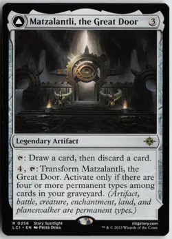 Matzalantli, the Great Door R The Lost Caverns of Ixalan 256 Near Mint - Image 1