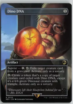 Dino DNA (Borderless) regular R Universes Beyond: Jurassic World Collection 20 N - Image 1