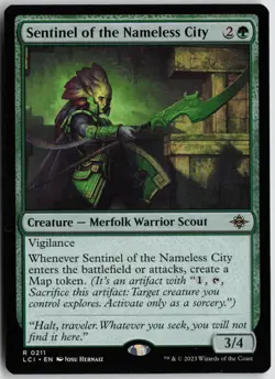 Sentinel of the Nameless City R The Lost Caverns of Ixalan 211 Near Mint - Image 1