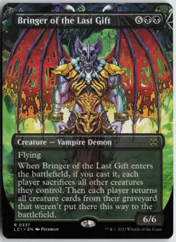 Bringer of the Last Gift (Borderless) R The Lost Caverns of Ixalan 337 Near Mint - Image 1