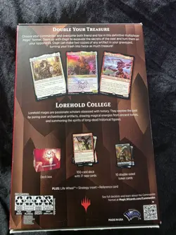 Magic The Gathering Strixhaven Lorehold Legacies Commander Deck SEALED NEW - Image 2