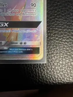 Umbreon GX 154/149 Sun & Moon Base Set 2017 Secret Rainbow Pokemon Card TCG - Image 2