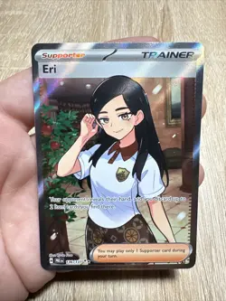 Eri - 136/131 - Prismatic Evolutions - Pokemon TCG - NM - Full Art - HOLO - Image 1