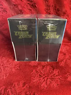 Crown Zenith Elite Trainer Box ETB -Sealed Lot of 2- Pokemon TCG Sword & Shield - Image 4