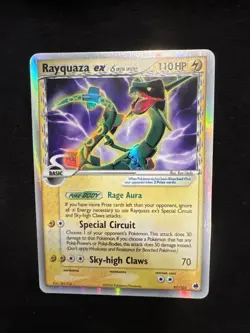 Pokemon TCG Rayquaza ex (Delta Species) 97/101 Holo - Dragon Frontiers - Image 1