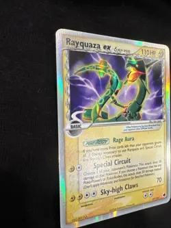 Pokemon TCG Rayquaza ex (Delta Species) 97/101 Holo - Dragon Frontiers - Image 2