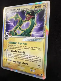 Pokemon TCG Rayquaza ex (Delta Species) 97/101 Holo - Dragon Frontiers - Image 3