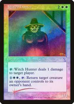 Witch Hunter FOIL Time Spiral - Timeshifted NM White Special MTG CARD ABUGames - Image 1