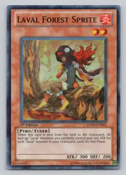 Laval Forest Sprite Yu-Gi-Uh! Hidden Arsenal 5: Steelswarm Invasion Super Rare # - Image 1