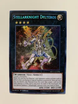( STELLARKNIGHT DELTEROS ) Secret - MP15-EN098 - 1st NM - Yu-Gi-Oh 2015 Mega Tin - Image 1