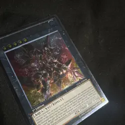 Yugioh Number C101: Silent Honor DARK LVAL-EN046 1st Edition Ultimate Rare NM+ - Image 2