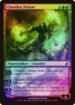 Chandra Nalaar FOIL Lorwyn PLD Red Rare MAGIC THE GATHERING MTG CARD ABUGames - Image 1