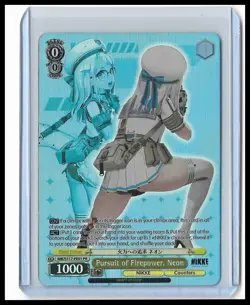Weiss Schwarz NIKKE Pursuit of Firepower, Neon NIK/S117-PE01 PR Promo - Image 1