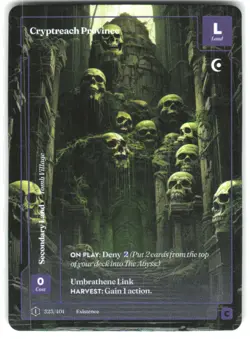 Wonders of the First-Cryptreach Province-323/401-Formless Foil-Common - Image 1