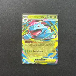 Mega Venusaur ex 003/132 Mega Evolutions Ultra Rare Pokemon Card - Image 2