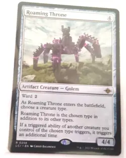 MAGIC The Gathering (MTG) Card ROAMING THRONE - The Lost Caverns Of Ixalan (LCI) - Image 3