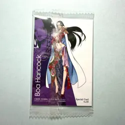 Boa Hancock Our Memories - No.22 - SEALED One Piece Wafer Card Bandai B16 LL - Image 2