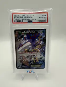 Pokemon Card Collection Lot Slabs Poncho Pikachu Team Aqua’s Kyogre PSA 10. LOOK - Image 2