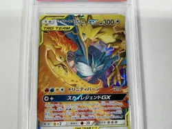 Pokemon Card Moltres Zapdos Articuno GX 102/173 Tag Team PSA 10 GEM MINT - Image 3