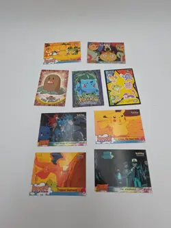 Topps Pokemon Card Lot Used - Image 1