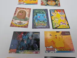 Topps Pokemon Card Lot Used - Image 3