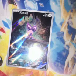 Pokemon TCG Noibat Journey Together Illustration Card 169/159 Near Mint Holo - Image 1