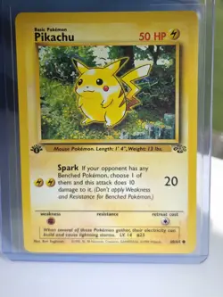 Pokemon Card - Pikachu Jungle 60/64 1st Edition - Image 1