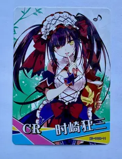 Waifu Kurumi Tokisaki Date A Live Girl Foil NS-10CR-11 Goddess Story Anime Card - Image 1