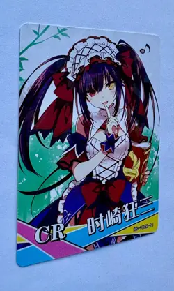 Waifu Kurumi Tokisaki Date A Live Girl Foil NS-10CR-11 Goddess Story Anime Card - Image 3
