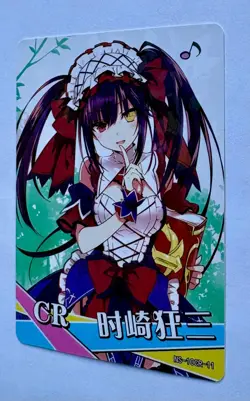 Waifu Kurumi Tokisaki Date A Live Girl Foil NS-10CR-11 Goddess Story Anime Card - Image 4
